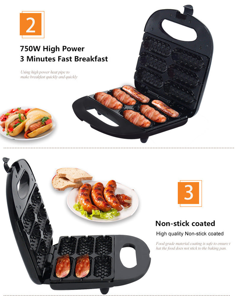 Electric Hot Dog & Sausage Frying Machine