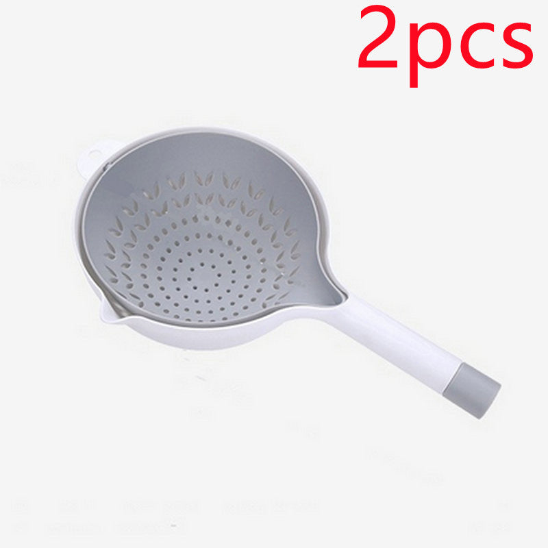 Double-Layer Drain Basket – Kitchen Essential