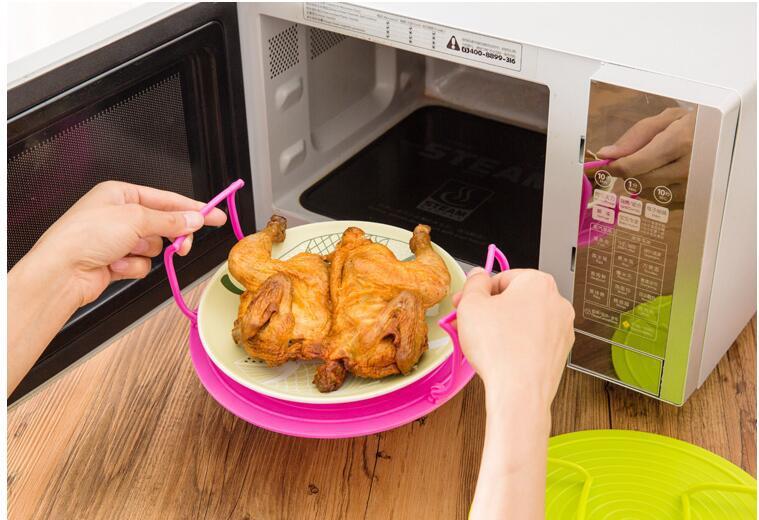 Microwave Layered Steaming Rack – Multi-Functional Kitchen Tool